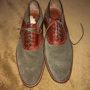 Johnston & Murphy Leather/Suede dress shoes.